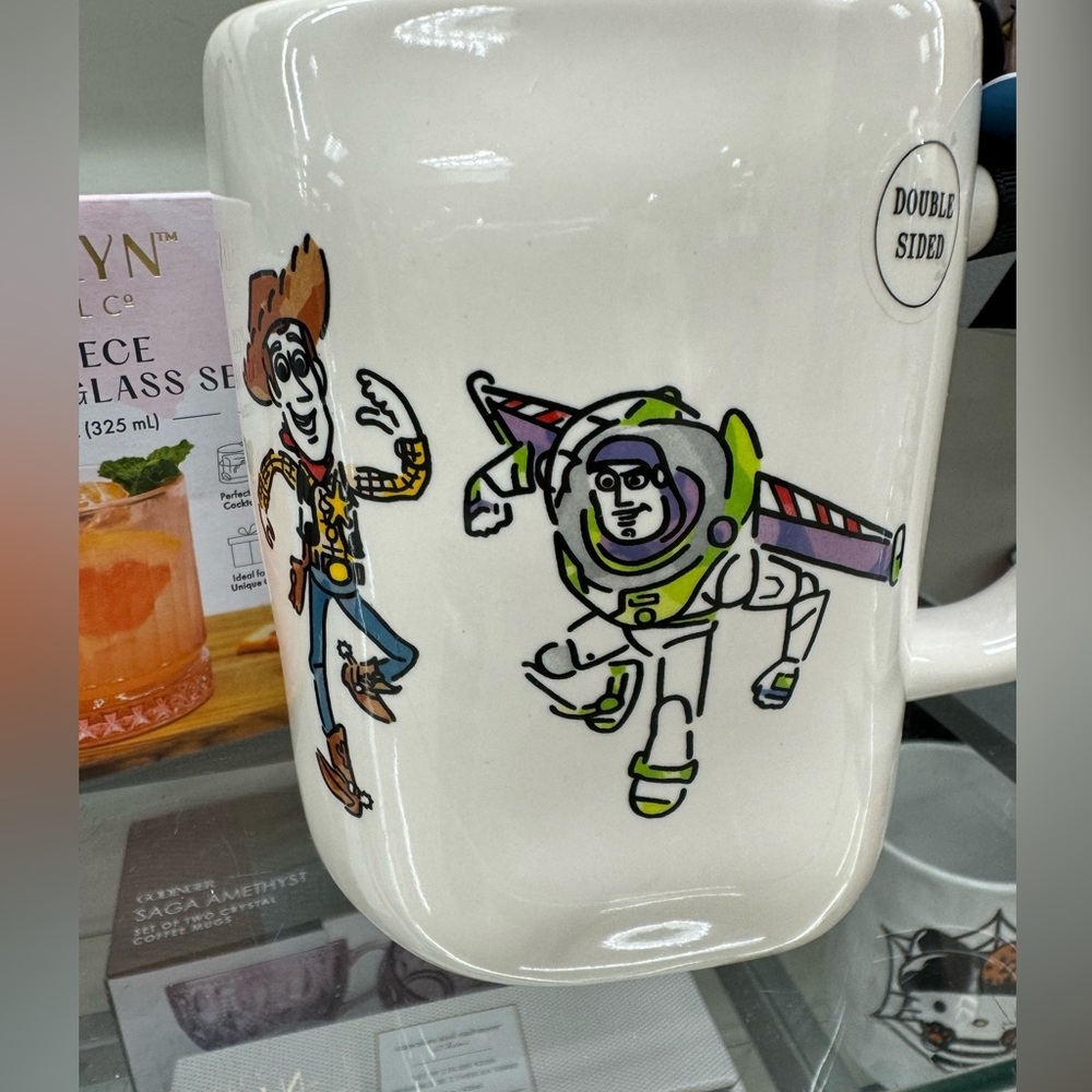 Buzz and Woody Rae Dunn Mug
